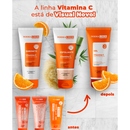 Kit skin care melasma vitamina c cuidado facial limpeza de pele clareador de manchas