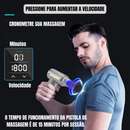 Pistola De Massagem Eletrica Profissional Massageador Cabeça Portatil Corporal Muscular