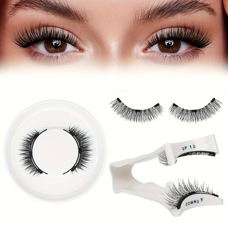 Conjunto de Cílios Magnéticos e Onduladores Naturais e Volume 3D com aplicador 025-063