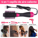 Escova Secadora One Step 220V 4em1, Escova Ar Quente Alisa e Modela Cabelo | Envio Imediato