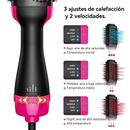 Escova Secadora One Step 220V 4em1, Escova Ar Quente Alisa e Modela Cabelo | Envio Imediato