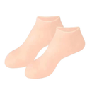1 Par Meias Cuidados Com Os Pés Spa Uso Doméstico Novo Silicone Calcanhar Gel Hidratante Pé Rachado