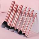 Conjunto De Pincéis De Maquiagem De 7 Peças , Kit De Ferramentas Para Sombra Corretivo Em Pó Solto Blush