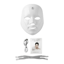Máscara Facial LED 7 Cores Recarregável | Antiacne, Rejuvenescimento e Clareamento